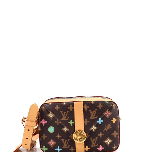 Envelope Messenger Tyler the Creator Multicolor Monogram Craggy Canvas