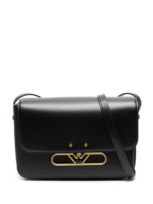 Women's Large Leather Shoulder Bag in Black | Size UNI | Y3E250YZA8X80001