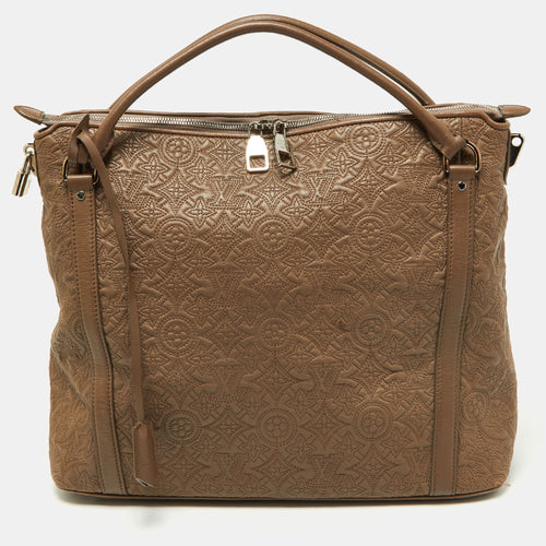 Gris Pearl Monogram Antheia Leather Ixia MM Bag