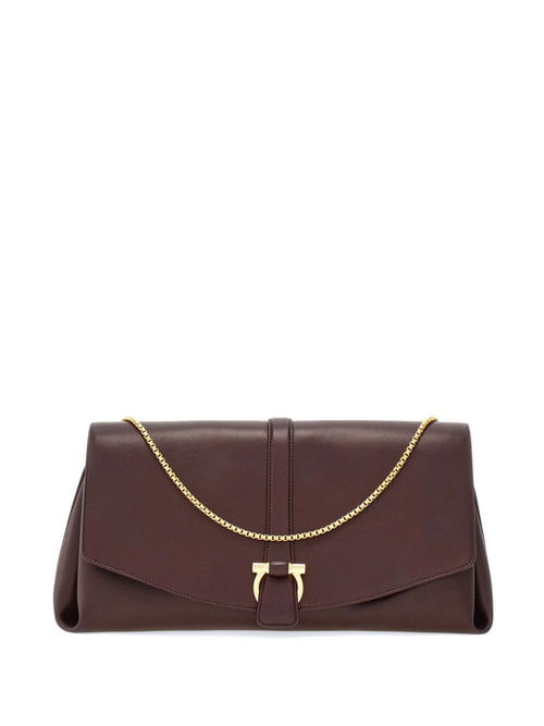 Women's Oxblood Leather Shoulder Bag in Oxbloodred | Size UNI | 777243 Color 219806OXBLOOD