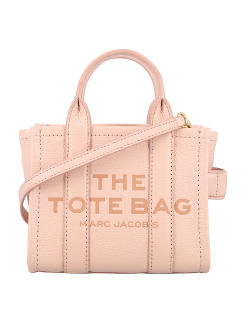 Women's The Mini Tote Leather Bag in Rose | 24AH053L01RE22 Color 624