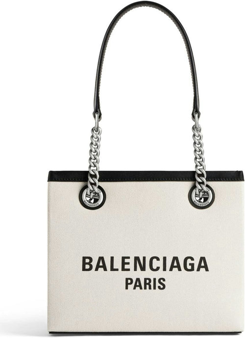 Women's Duty Free Small Canvas Tote Bag in Beige | Size UNI | 7599412AAOK9260