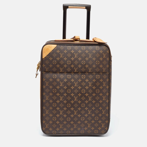 Monogram Canvas Business Pegase Legere 55 Luggage