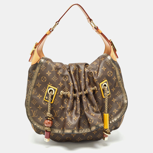 Monogram Canvas and Leather Limited Edition Kalahari GM Bag