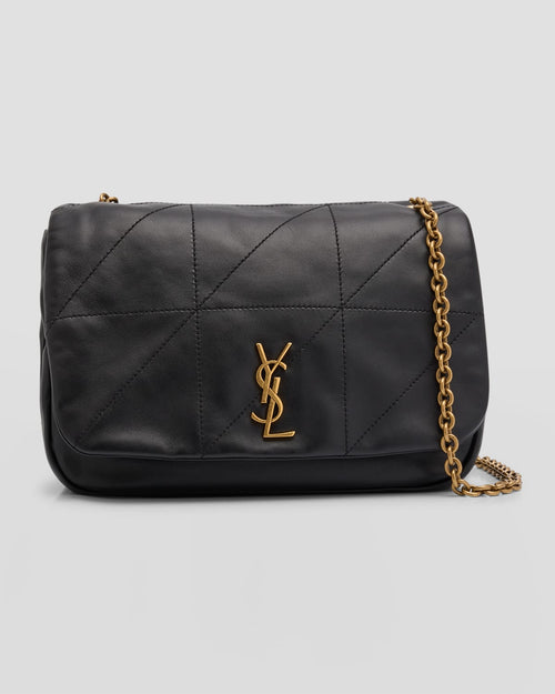 Jamie 4.3 Small YSL Shoulder Bag in Quilted Smooth Leather