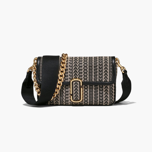 The Monogram J Marc Shoulder Bag in Beige Multi