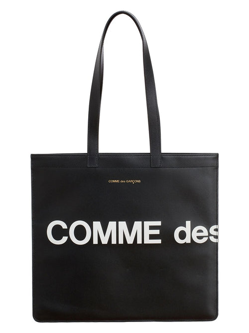 Men's Tote Bag Logo in Black | Size UNICA | HSA9001HLBLACK Color Black