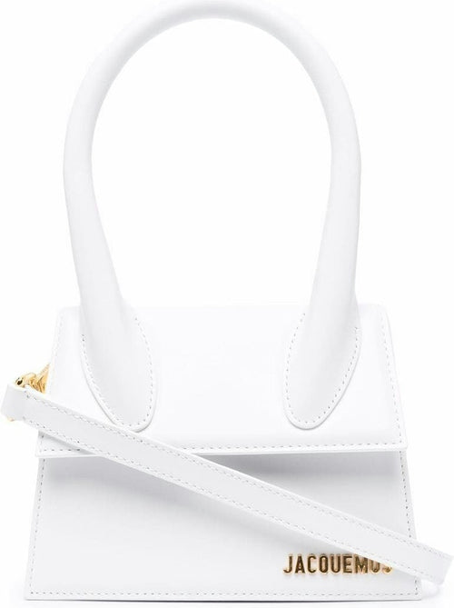 Women's Le Chiquito Moyen Handbag in White | Size UNI | 213BA0023000WHITE