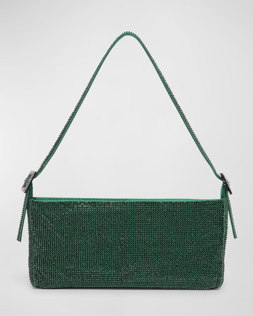 Your Best Friend La Grande Mesh Crystal Shoulder Bag