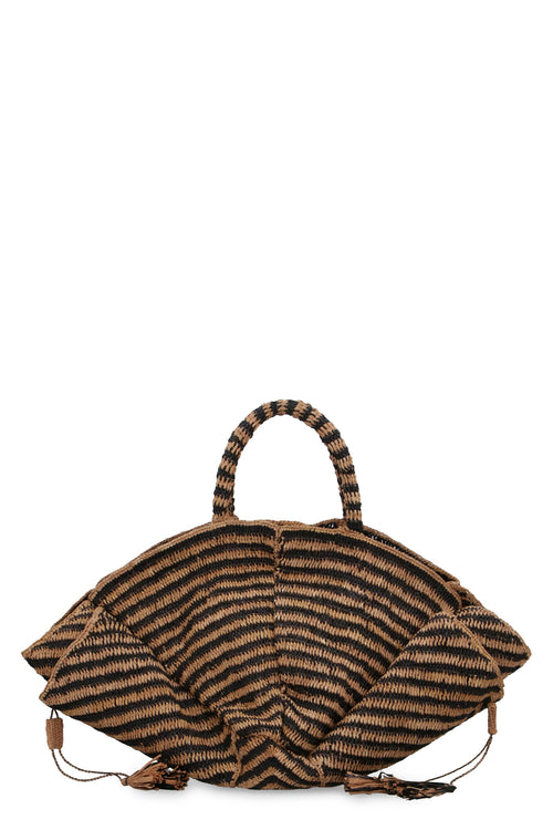 Women's Coquillage L Tote Bag in Black | SACCOQUILLAGEL Color 201