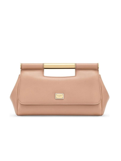 Women's Sicily Medium Clutch in Beige | Size UNI | BB7612AN76780010