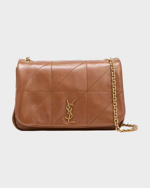 Jamie 4.3 Small YSL Shoulder Bag in Quilted Smooth Leather