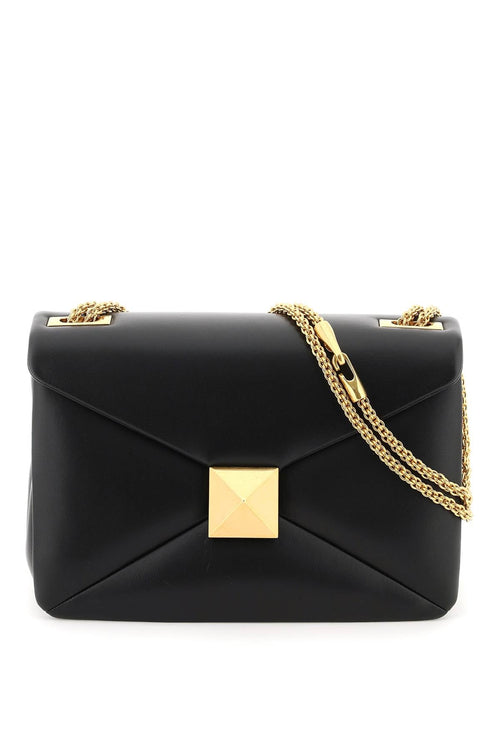 Women's Medium One Stud Bag With Chain in Black | 2W2B0K82HHX