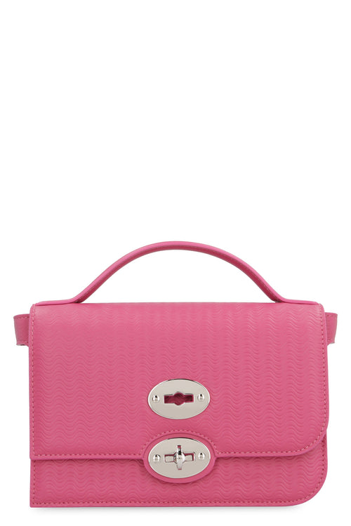 Women's Ella Leather Handbag in Fuchsia | 0684000080000Z0830 Color Z0830