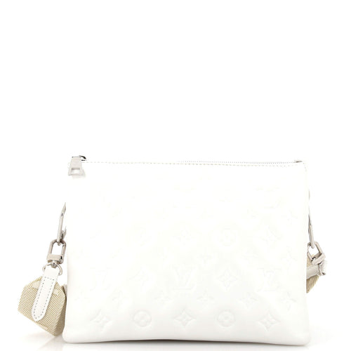 Coussin Bag Yayoi Kusama Infinity Dots Metal and Monogram Embossed Lambskin PM