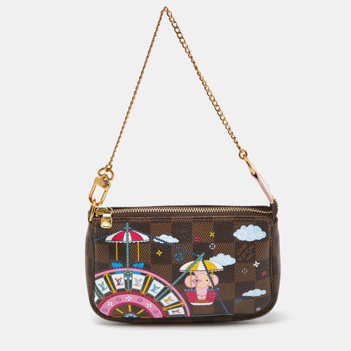 Damier Ebene Canvas Mini Vivienne Pochette Accessoires