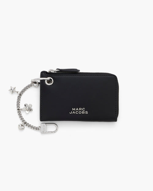 Marc Jacobs The Everyday Top Zip Charm Wallet in Black