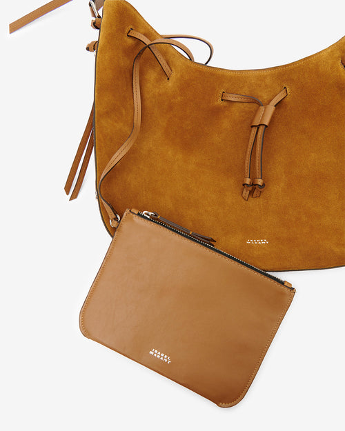 Bolton Hobo Shoulder Bag - - Cognac - Isabel Marant