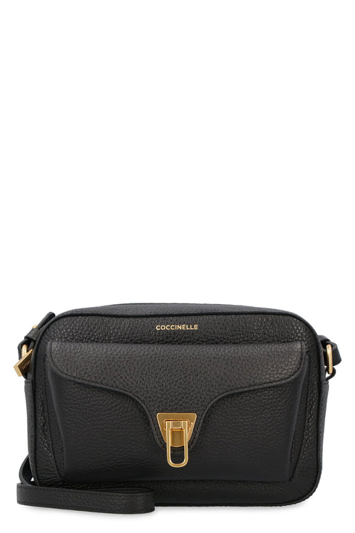 Women's Grained Leather Crossbody Bag in Black | Size UNI | E1MF6150201 Color 001