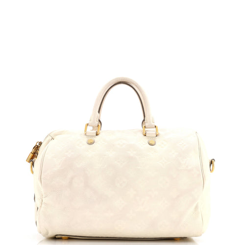 Speedy Bandouliere Bag Monogram Empreinte Leather 30