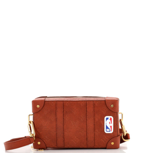 x NBA Soft Trunk Wearable Wallet Monogram Embossed Leather
