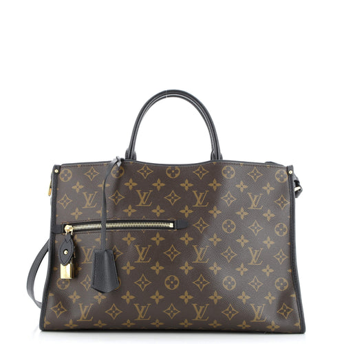 Popincourt NM Handbag Monogram Canvas with Leather MM