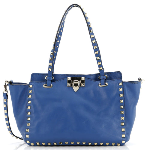VALENTINO GARAVANI Rockstud Tote Soft Leather Medium
