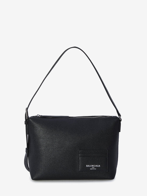 Men's Credit Messanger Shoulder Bag in Black | Size UNICA | 8062662ABCC