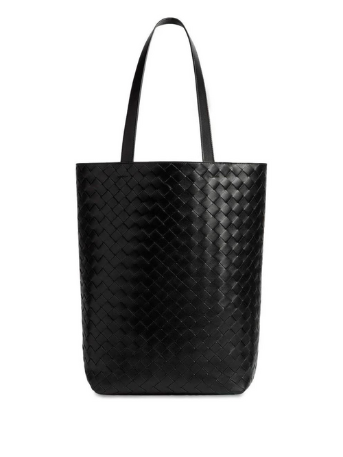 Men's Small Intrecciato Tote Bag in Black | Size UNICA | 729227V2HL1