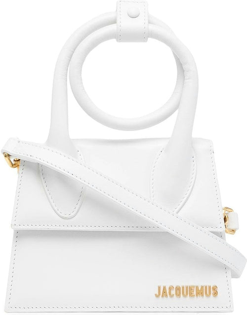 Women's Le Chiquito Noeud Handbag in White | Size UNI | 213BA0053000WHITE