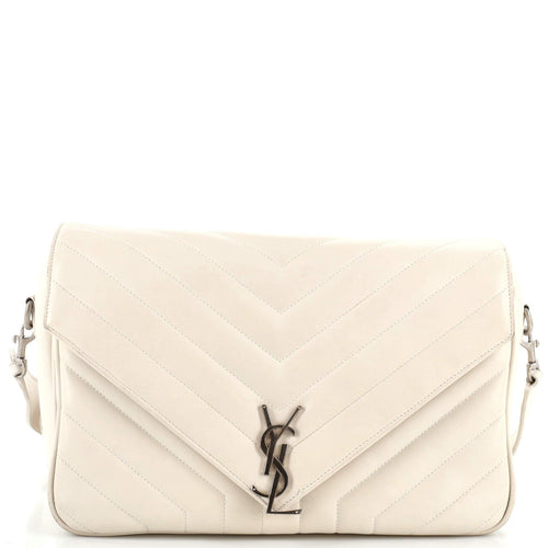 LouLou Convertible Shoulder Bag Matelasse Chevron Leather