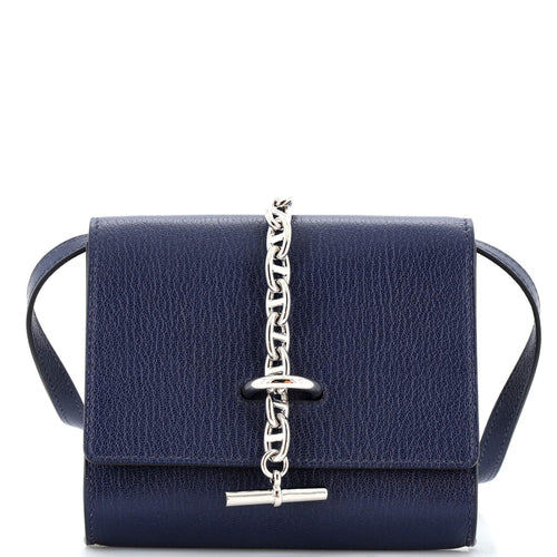 Chaine d'Ancre Compact Wallet on Strap Verso Chevre Mysore