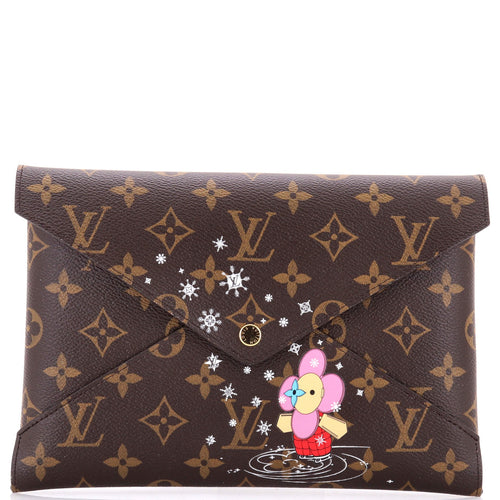 Kirigami Pochette Set Limited Edition Vivienne Xmas Monogram Canvas