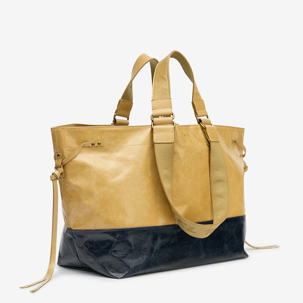 Wardy Bag - Female - Beige-navy - Isabel Marant