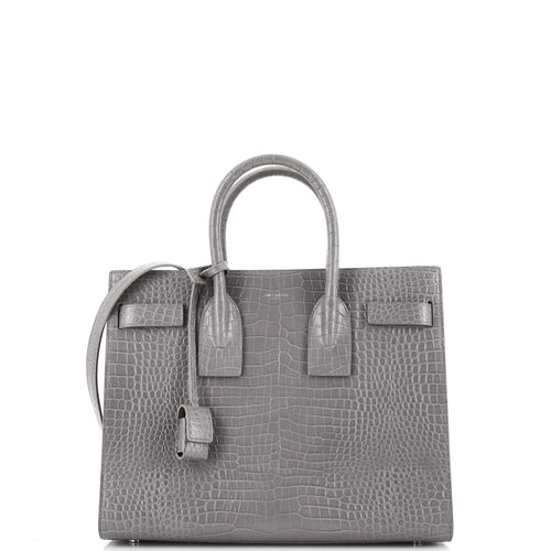 Sac de Jour NM Bag Crocodile Embossed Leather Small