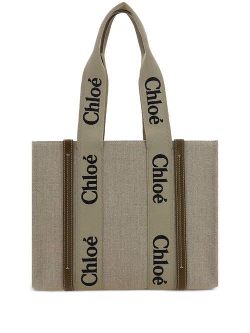 Women's Woody Shopping Bag in Nude & Neutrals | Size UNICA | CHC23AS383L17