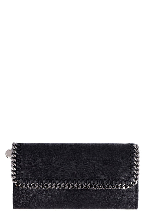 Women's Falabella Continental Wallet in Black | 430999W9132 Color 1000