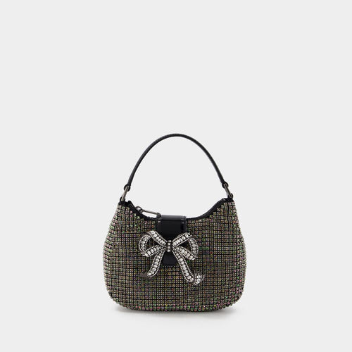 Women's Rhinestone Crescent Shoulder Bag | PF24 Color 325 Color MU