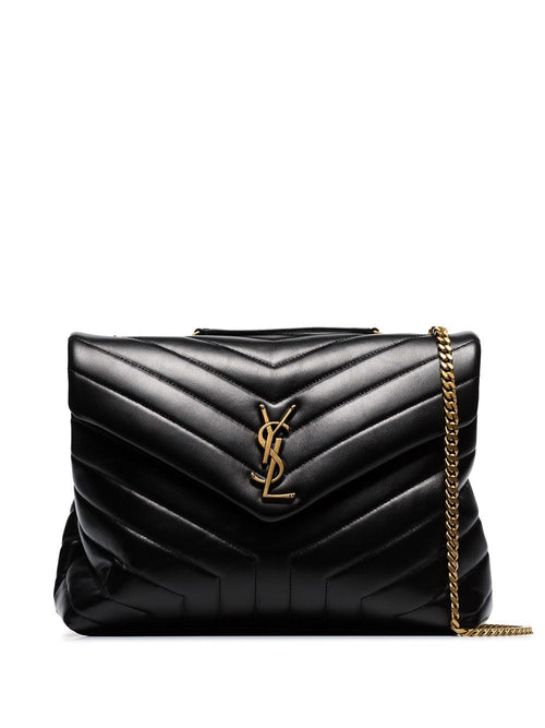 Women's Medium Loulou Shoulder Bag in Black | Size UNICA | 574946DV727