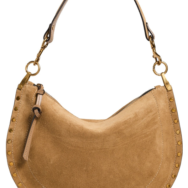 Isabel Marant Oskan Soft Zip Bag Taupe One Size