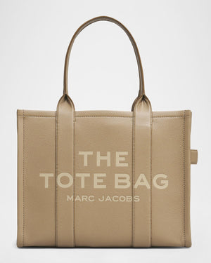 Marc Jacobs Tote Bag Large The Leather Large Tote Bag in Camel
