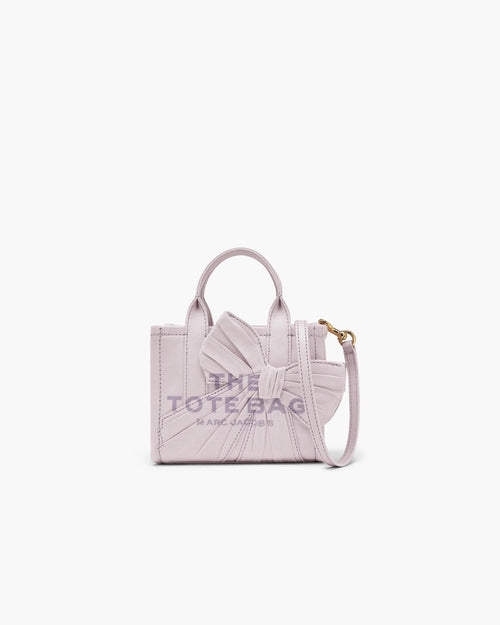 Marc Jacobs Tote Bag Crossbody Crossbody Tote In Canvas With Oversized Bow Bag in Light Iris