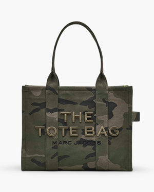 Marc Jacobs Tote Bag Large The Camo Jacquard Large Tote Bag in Camo Multi