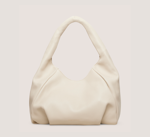 The Moda Hobo Bag Handbags, Oat Soft Nappa Leather, Size: U No Dimension