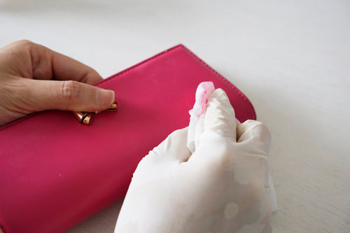 Pink Handbag In Restoration