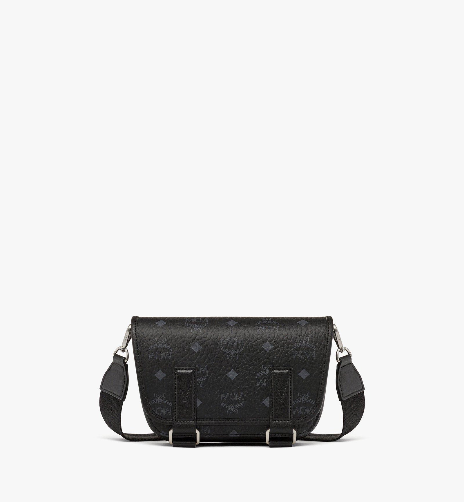 MCM Aren Messenger Bag In Visetos