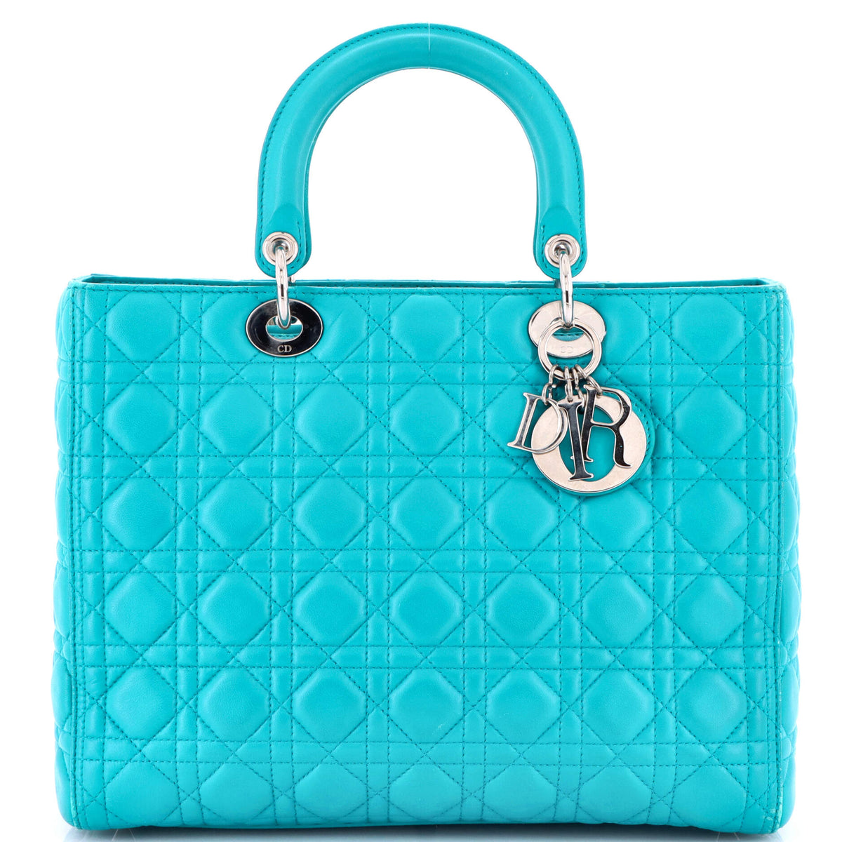 Christian Dior Lady Dior Bag Cannage Quilt Lambskin Large