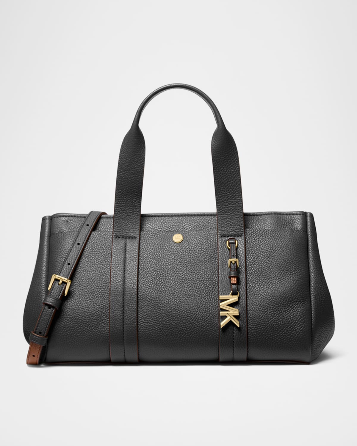 Michael Kors Romee Small Leather Satchel Bag