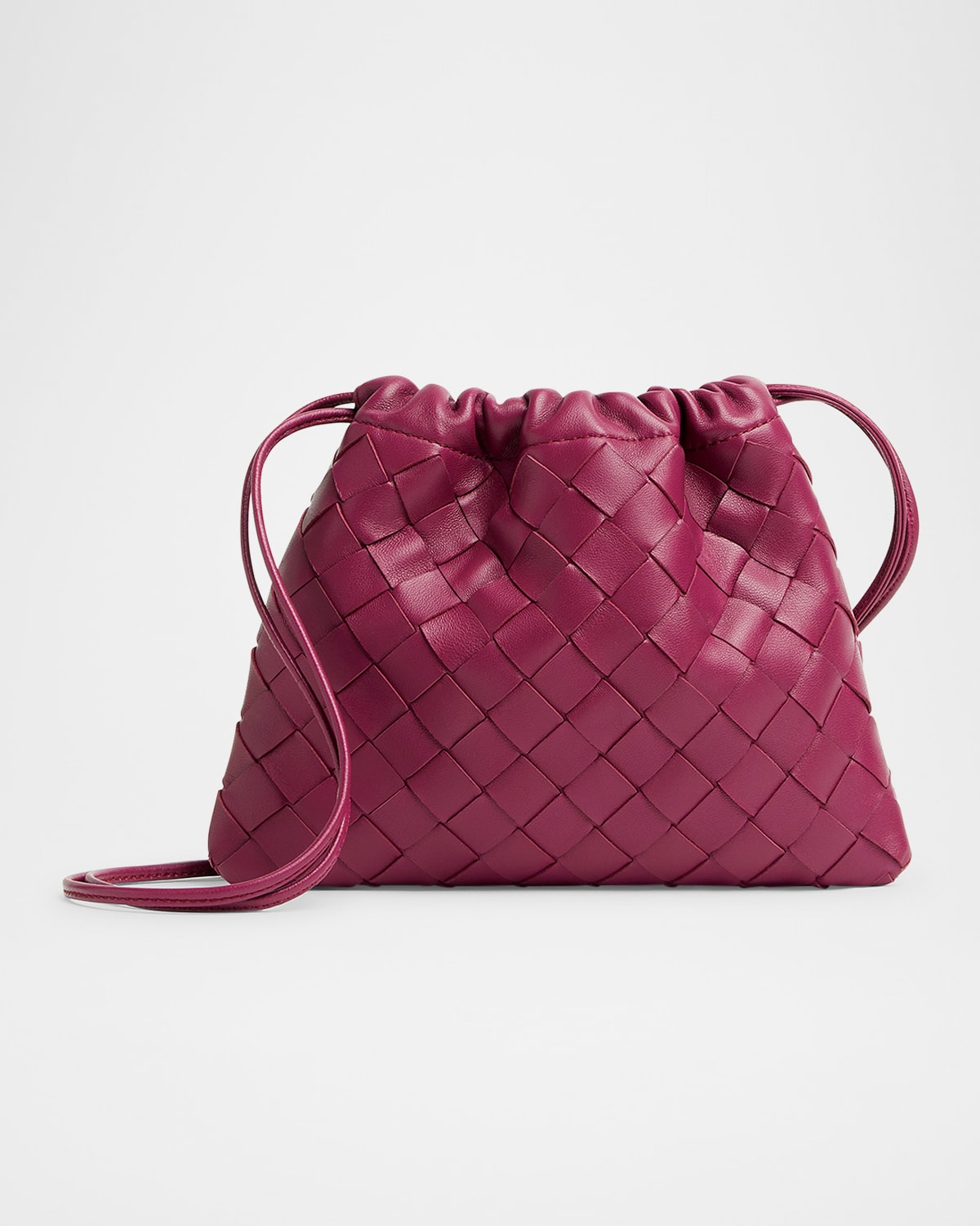 Bottega Veneta Small Leather Pouch Crossbody Bag