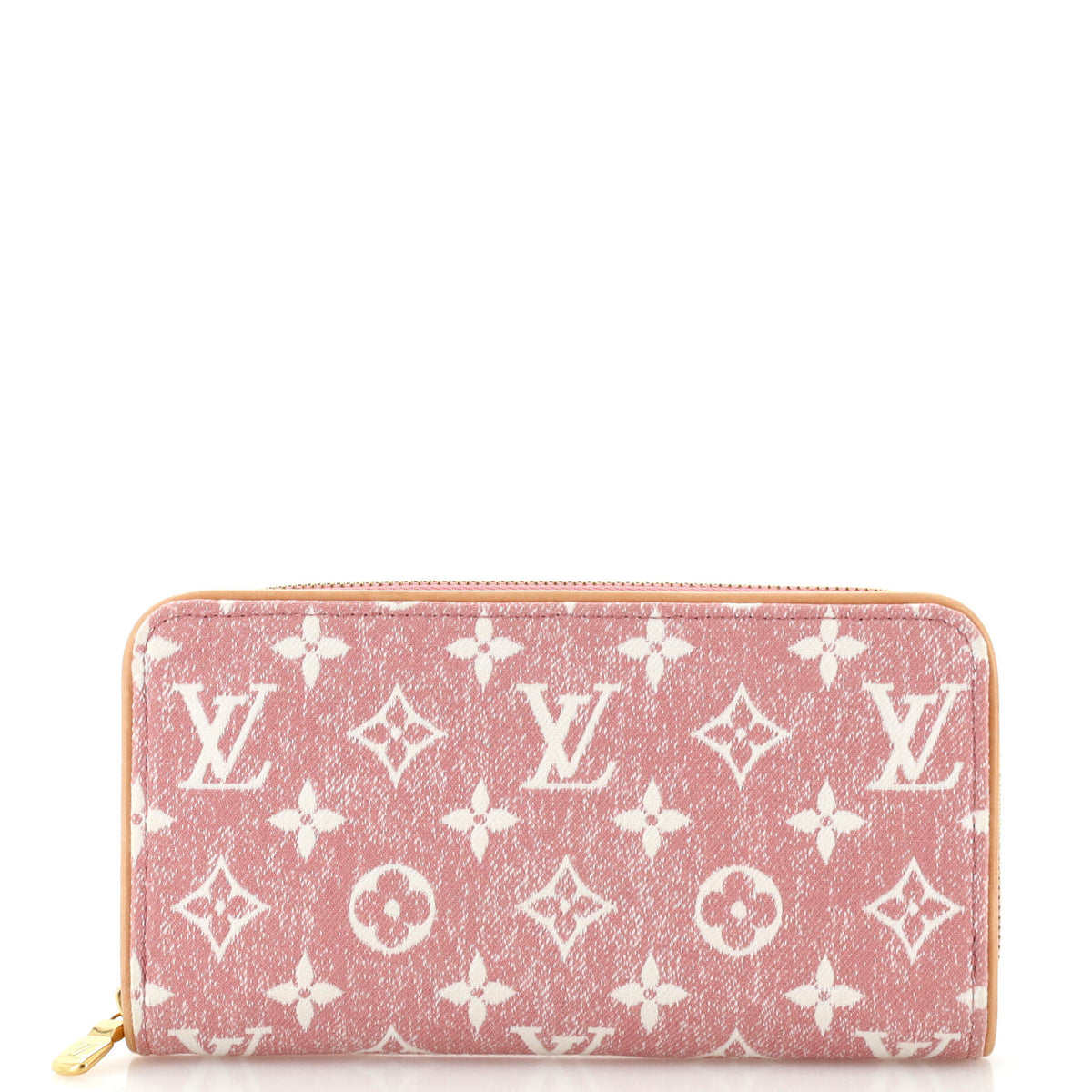 Louis Vuitton Zippy Wallet Monogram Jacquard Denim